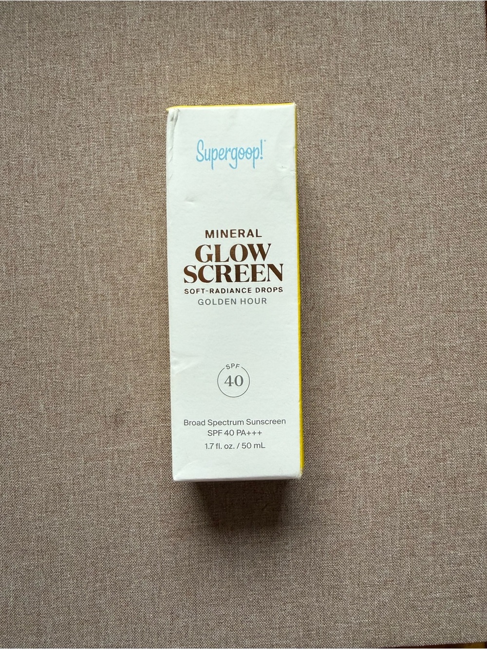 Supergoop! Mineral Glow SunScreen SPF 40 Exp Nov 2026